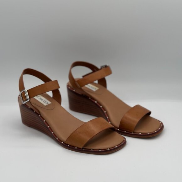 Steve Madden Shoes - Steve Madden Ares Wedge Sandals – Tan – Size 5.5M